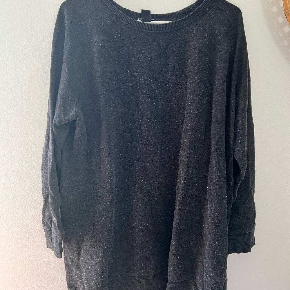 H&M black faded Tunic